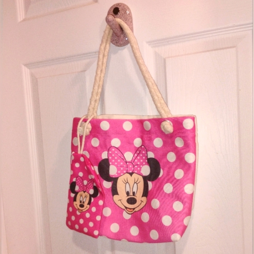 Minnie Mouse Canvas Tote,  3 @$21 Deals